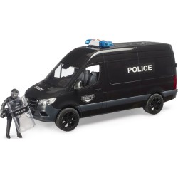 Special Forces Police Mercedes Benz Sprinter With Police - Bruder BR002685 4001702026851