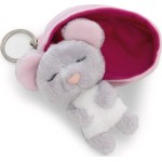Λούτρινο Μπρελόκ Sleeping Pets 8εκ Ποντίκι σε Καλάθι - Nici  NIC63160 4012390631661