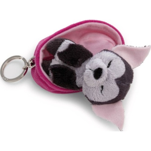 Λούτρινο Μπρελόκ Sleeping Pets 8εκ Νυχτερίδα σε Καλάθι - Nici  NIC63160 4012390631654