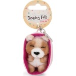 Λούτρινο Μπρελόκ Sleeping Pets 8εκ Σκύλος Yorkshire σε Καλάθι - Nici  NIC63160 4012390631678