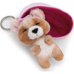 Λούτρινο Μπρελόκ Sleeping Pets 8εκ Σκύλος Yorkshire σε Καλάθι - Nici  NIC63160 4012390631678