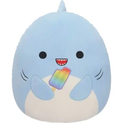 Squishmallows - Plush Wave 10 (6 Designs) 30.5cm - Jazwares rey the Blue Shark, Sqcr0, JWSQ4130-I 191726045960