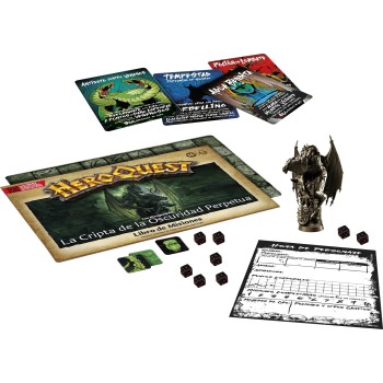 Hasbro Hero Quest Joe Manganiello's The Crypt Of Perpetual Darkness Επιτραπέζια Παιχνίδι 45 Λεπτά G1798 5010996325518