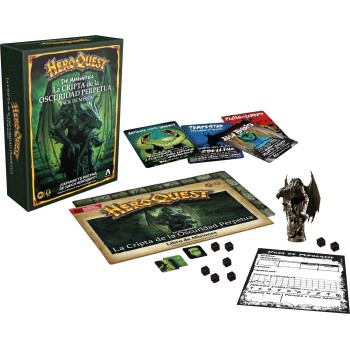 Hasbro Hero Quest Joe Manganiello's The Crypt Of Perpetual Darkness Επιτραπέζια Παιχνίδι 45 Λεπτά G1798 5010996325518