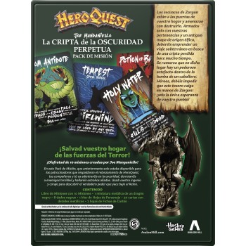 Hasbro Hero Quest Joe Manganiello's The Crypt Of Perpetual Darkness Επιτραπέζια Παιχνίδι 45 Λεπτά G1798 5010996325518