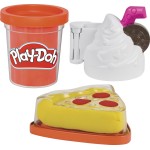 Hasbro Play-Doh Treats To Go Pizza And Milkshake Playset Παιχνίδι Τέχνης Και Χειροτεχνίας G2303 / G3185 5010996357670