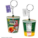 Cinereplicas Μπρελόκ Zoey Hamburger Noodles Squishy CR2237 4895205625273