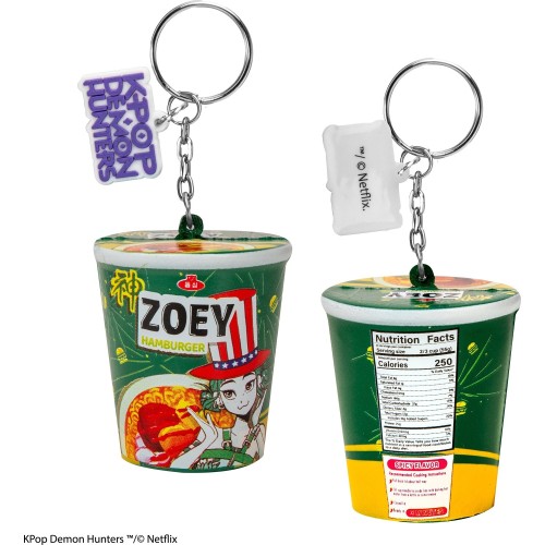 Cinereplicas Μπρελόκ Zoey Hamburger Noodles Squishy CR2237 4895205625273