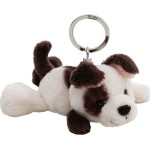Plush White Dog Keychain 10cm - Nici NIC62131 4012390621310
