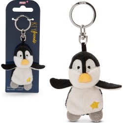 Keychain Plush Penguin With Star 5cm - Nici NIC62089 4012390620894