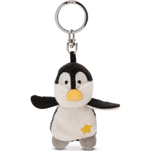 Keychain Plush Penguin With Star 5cm - Nici NIC62089 4012390620894