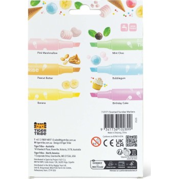 tiger tribe Ice Cream Scented Liners 94409 9341736102899