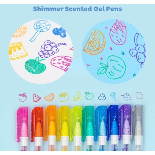 tiger tribe Scented Glitter Pens 94411 9341736102172