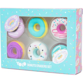 Yolo Flavored Erasers - Donuts 90810 7290122396270