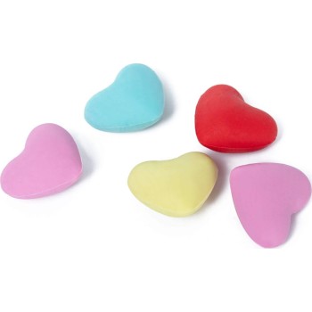 Yolo Flavored Erasers - Hearts 90809 7290115011456