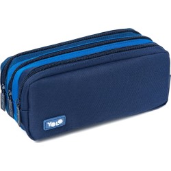 Yolo Triple Case – Blue 90139 7290122395228