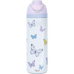 Yolo Metal Thermos 2 in 1 700ml – Butterflies 90593 7290122395396