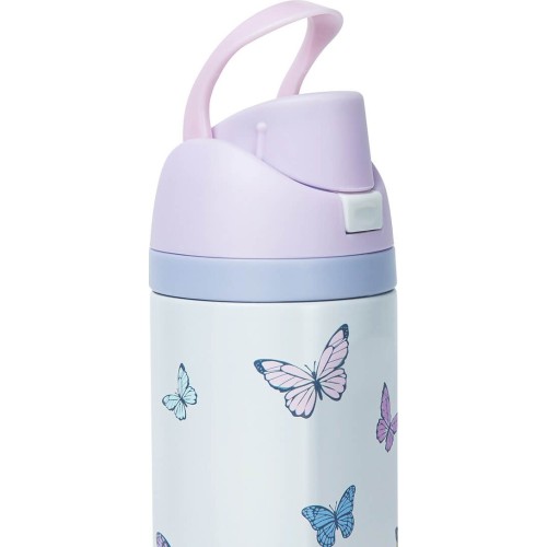 Yolo Metal Thermos 2 in 1 700ml – Butterflies 90593 7290122395396
