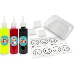Tuban Tubi Jelly Emoji Set to Create 3D Gel Figures - 3 Colors TU3837 5901087038373