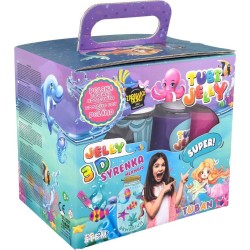 Tuban Tubi Jelly Mermaid Set - 6 Colors & Small Aquarium TU3330 5901087033309