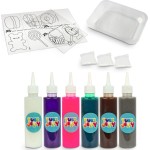 Tuban Tubi Jelly Sweets Set for Creating Gel Figures - 6 Colors TU3323 5901087033231