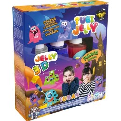 Tuban Tubi Jelly Monsters Set for Creating 3D Gel Figures - 3 Colors TU3318 5901087033187