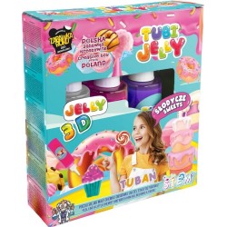 Tuban Tubi Jelly Sweets Set for Creating 3D Gel Figures - 3 Colors TU3317 5901087033170
