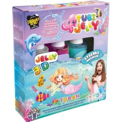 Tuban Tubi Jelly Mermaids Set for Creating 3D Gel Figures - 3 Colors TU3316 5901087033163