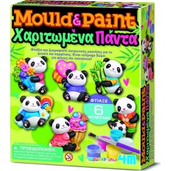 4M Κατασκευή Χαριτωμένα Πάντα Μαγνητάκια/καρφίτσα 4813 4893156048134
