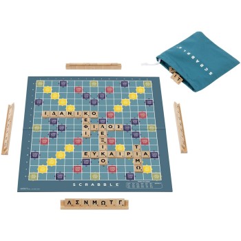 Mattel neo scrabble με ξυλινα γραμματα JLJ58 194735365265