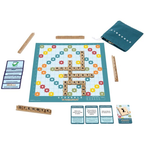 Mattel neo scrabble με ξυλινα γραμματα JLJ58 194735365265