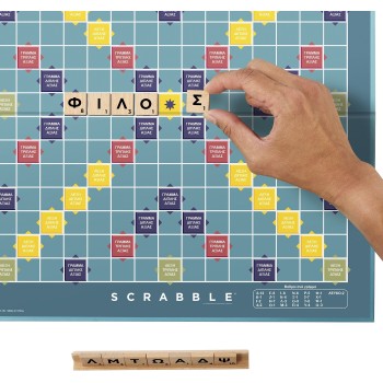 Mattel neo scrabble με ξυλινα γραμματα JLJ58 194735365265