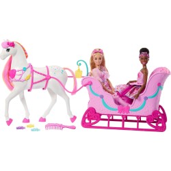 Mattel barbie καρυοθραυστης - αλογο με άμαξα JNH63 194735395781
