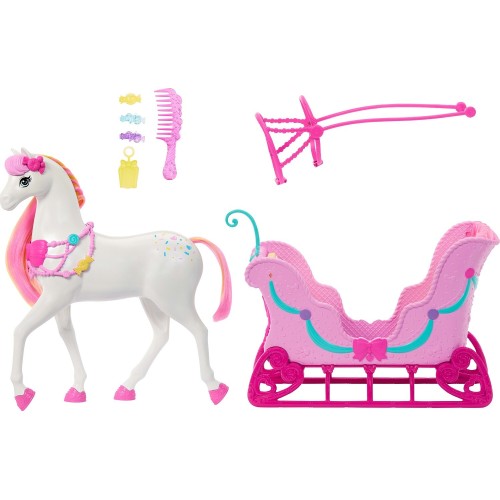 Mattel barbie καρυοθραυστης - αλογο με άμαξα JNH63 194735395781
