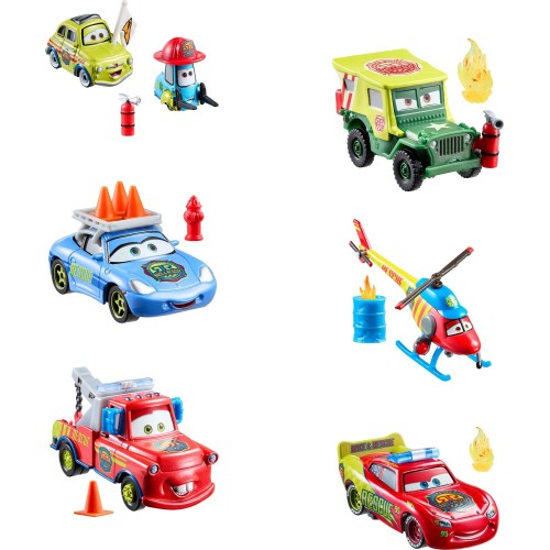 Mattel Disney and Pixar Cars Race & Rescue Die-cast Vehicle & Accessory (styles May Vary) JMX72 / JMX74 194735388851