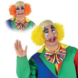 CLOWN Περούκα Pepito Κλόουν Με Λάτεξ 2 Χρώματα 71840 5203359718403