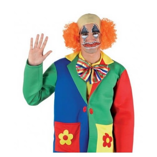 CLOWN Περούκα Pepito Κλόουν Με Λάτεξ 2 Χρώματα 71840 5203359718403