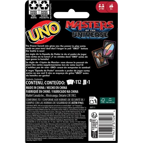 mattel uno motu JMF11 194735375264