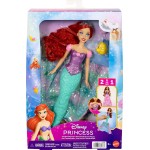 Mattel Disney Princess Ariel Human to Mermaid Transforming Fashion Doll With Flounder & 2 Accessories JLK19 194735365777