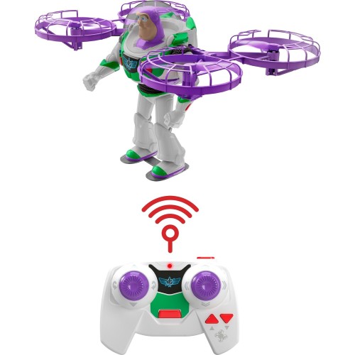 Mattel Disney and Pixar Toy Story 5 Flying RC Hi-tech Edition Buzz Lightyear Action Figure Remote Controlled JKV53 194735356584