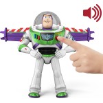 Mattel Disney and Pixar Toy Story 12” Scale Flight Mode Hi-tech Edition Buzz Lightyear, 35+ Sounds JKL97 194735352524