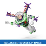 Mattel Disney and Pixar Toy Story 12” Scale Flight Mode Hi-tech Edition Buzz Lightyear, 35+ Sounds JKL97 194735352524