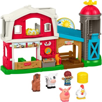 Mattel Fisher-price Little People Caring Fun Animal Farm Playset Toddler Learning Toy, Multilanguage Version JGX08 194735324590