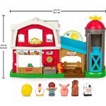 Mattel Fisher-price Little People Caring Fun Animal Farm Playset Toddler Learning Toy, Multilanguage Version JGX08 194735324590