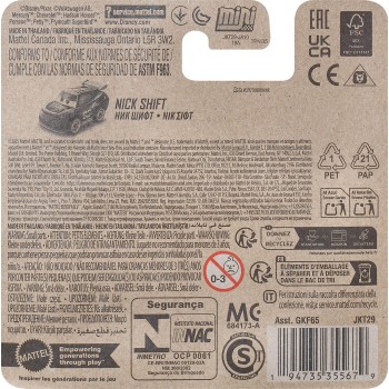 mattel cars μίνι αυτοκινητάκια cars dc ng 93 spare mini GKF65 / JKT29 194735355679