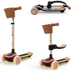 Kinderkraft Children's Skate - Raket UP, Beige KRRAUP00BEG0000 5902533930975