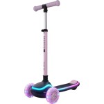Kinderkraft παιδικό πατίνι led αναδιπλούμενο με κάθισμα raket up τρίτροχο ροζ KRRAUP00PNK0000 5902533930036