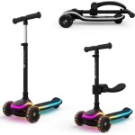 Kinderkraft Children's Skate - Raket UP, Black KRRAUP00BLK0000 5902533930029