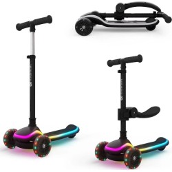 Kinderkraft Children's Skate - Raket UP, Black KRRAUP00BLK0000 5902533930029