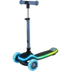 Kinderkraft παιδικό πατίνι led αναδιπλούμενο raket τρίτροχο μπλε KRRAKE00BLU0000 5902533927791